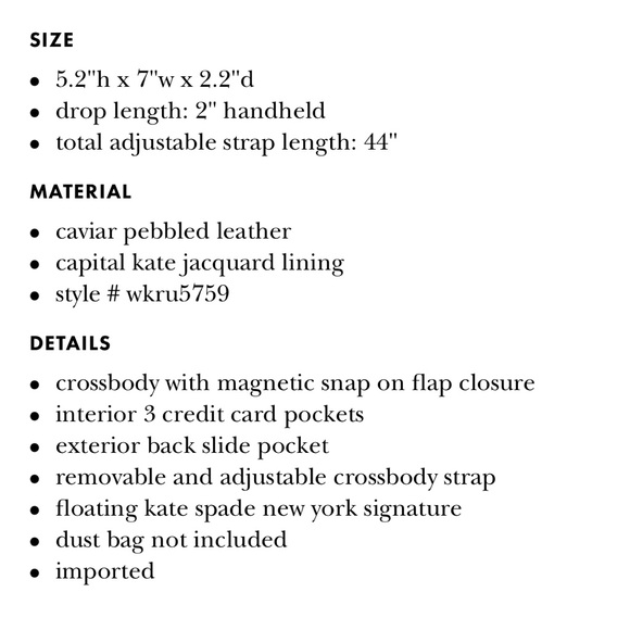 Kate Spade Maisie Embellished Leather Bag Set - Picture 8 of 8